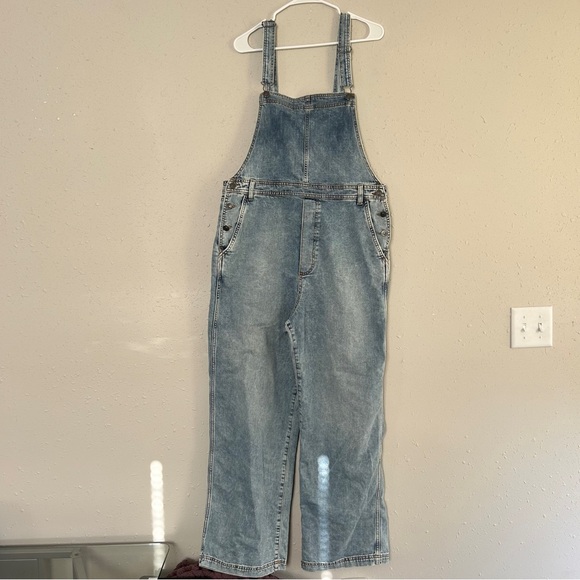 aerie Denim - NWT Aerie Denim Wide Leg Overalls Y2K 90s Retro Casual Streetwear XL